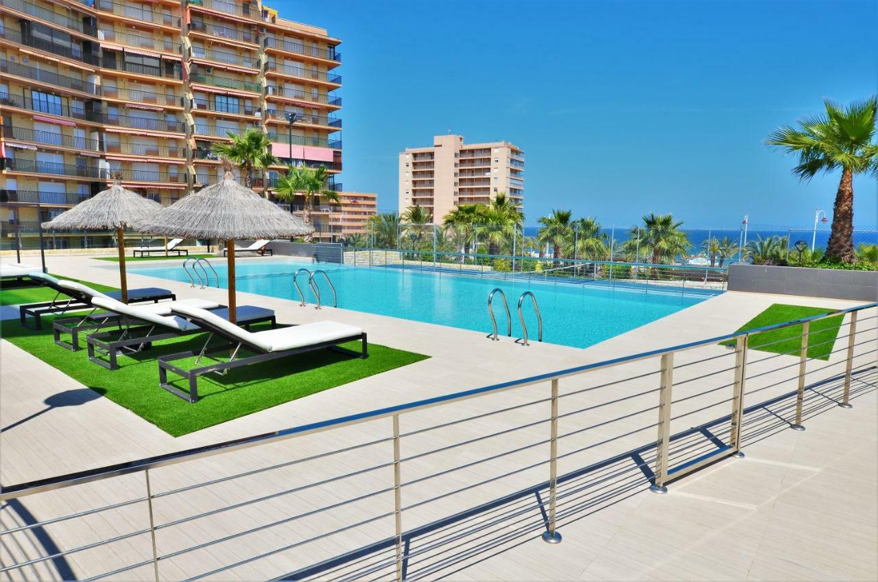 Beachfront Luxury Apartments By Nras Arenales del Sol Luaran gambar